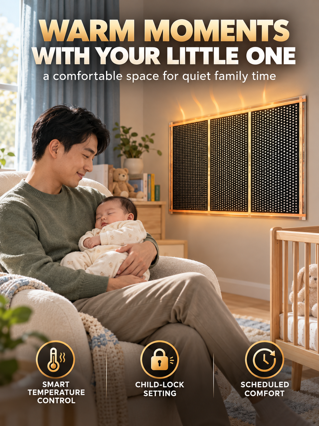 German High-Tech Graphene Wall Heater