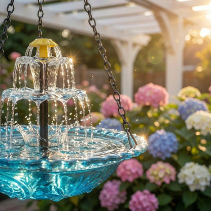 Solar Cascade Hanging Bird Bath Fountain🎁Buy 2 Free Shipping