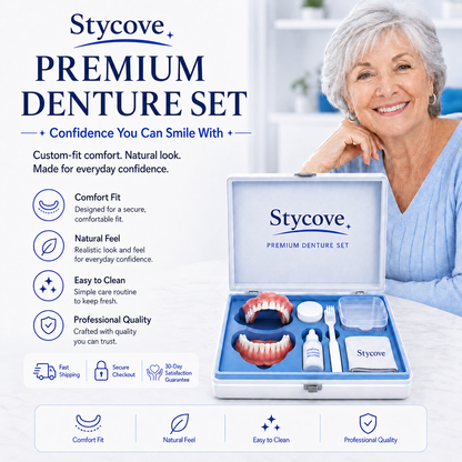 Custom-Fit Dentures for Everyday Comfort