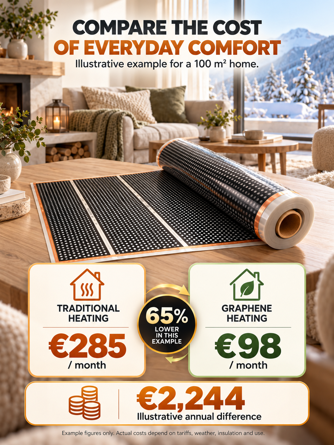 German High-Tech Graphene Wall Heater 2026