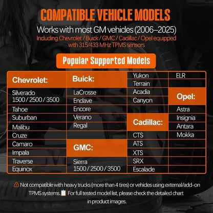 EL-50448 GM TPMS Relearn Tool for Buick Chevrolet Cadillac