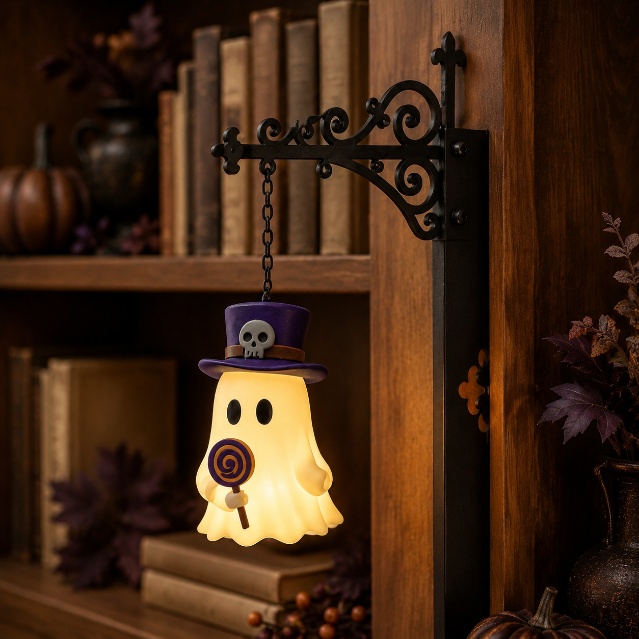 Stycove Spooky Glow Halloween Hanging Lantern