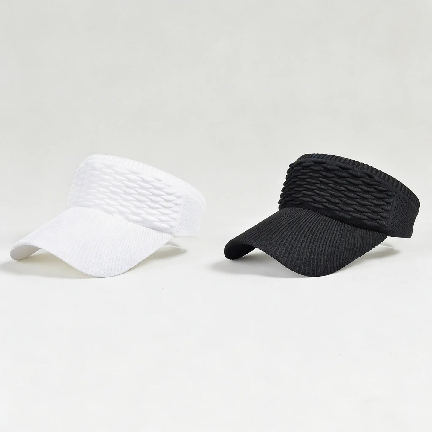 Women's High Ponytail Sun Visor Hat for Sun Protection