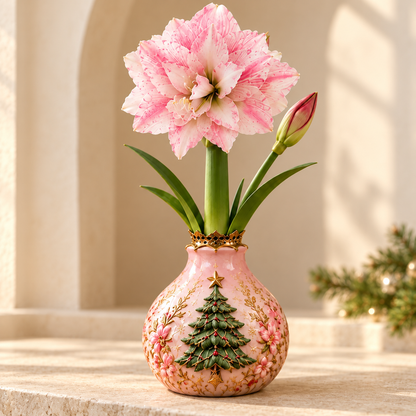 🔥 No Soil! No Water! Just Blooms! 🎄🌺 Watch These Holiday Waxed Amaryllis Bulbs Come to Life!