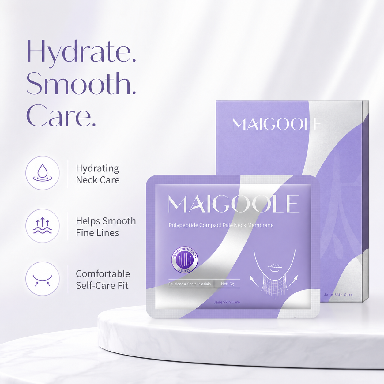 STYCOVE NECK DUO, Fine Line Care Firming Neck Mask