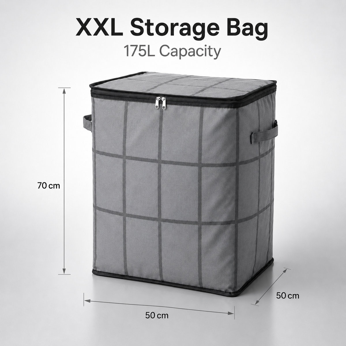 XXL Foldable Storage Bag dimensions and capacity
