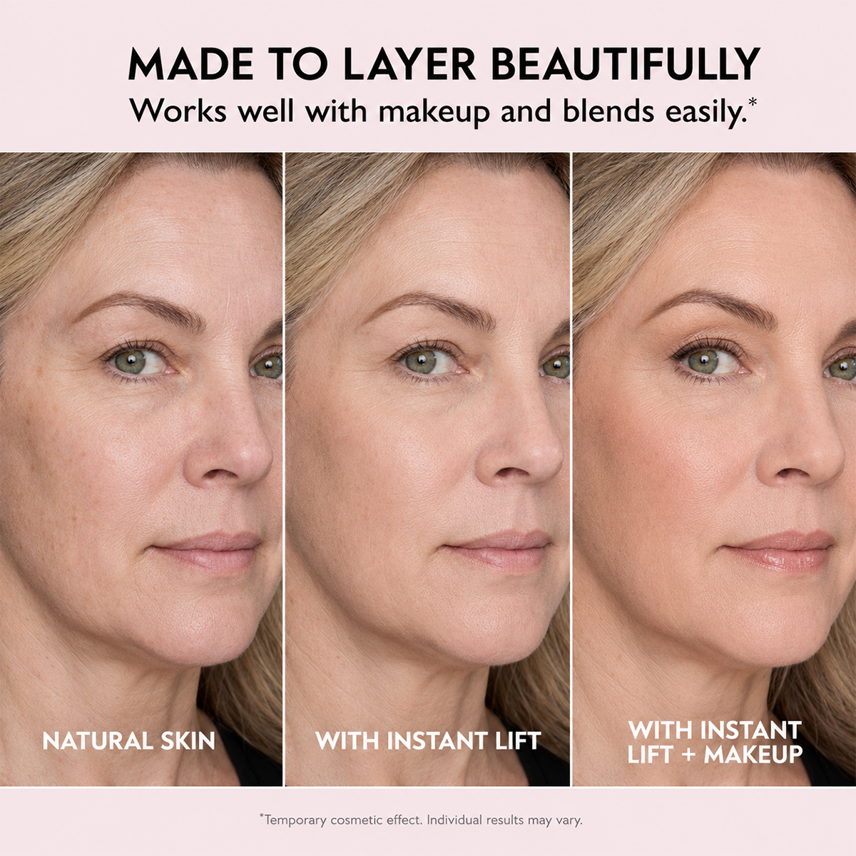 Instant Firming Temporary Face Tightener Easy-Wear Formula