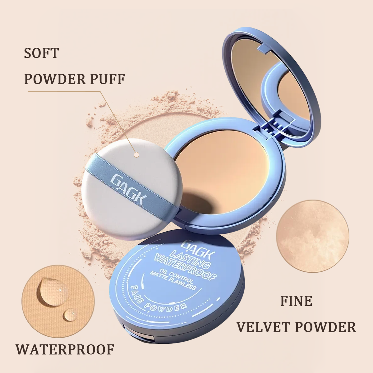 Matte Wet And Dry Powder