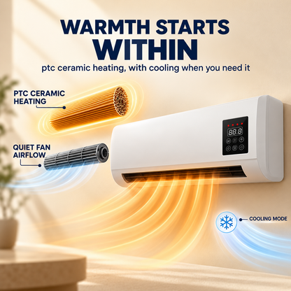 The No-Installation Air Conditioner — Powerful Heating, Refreshing Cooling, Year-Round Comfort