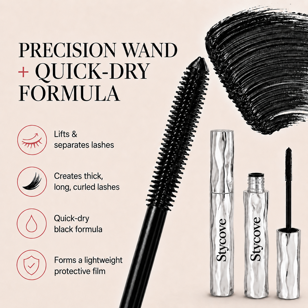 Waterproof Curling Lengthening Mascara