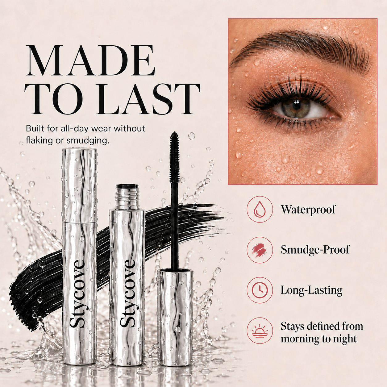 Waterproof Curling Lengthening Mascara