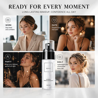 💦 Makeup Setting Spray 💄 – Long-Lasting Oil Control 🌸 & Fresh-Looking Finish