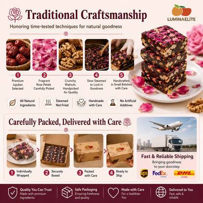 Zero Added Sugar Rose Jujube Walnut Bites-Zuckerberg