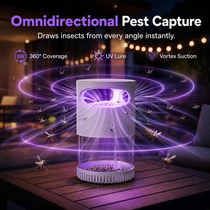 🌙Quiet UV Mosquito Trap – Chemical-Free & Safe for Kids & Pets🦟
