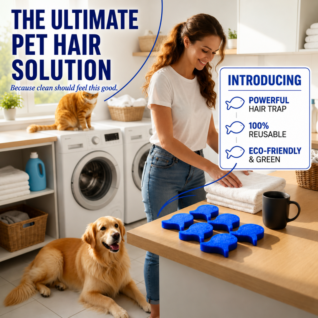 Laundry Pet Hair Removal Fish