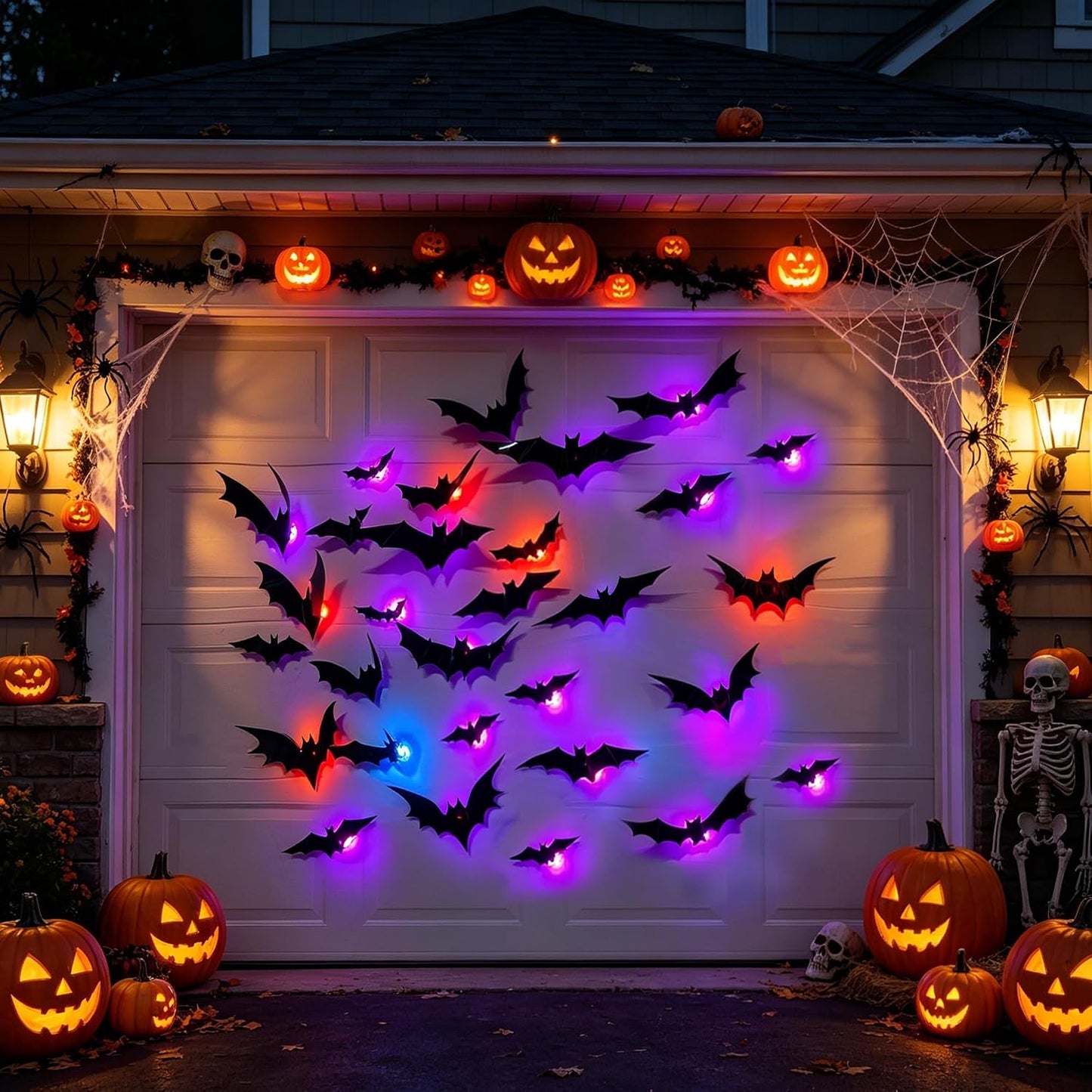 🔥Halloween 3D Lighted LED Flashing Bats