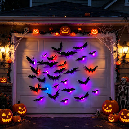 🔥Halloween 3D Lighted LED Flashing Bats
