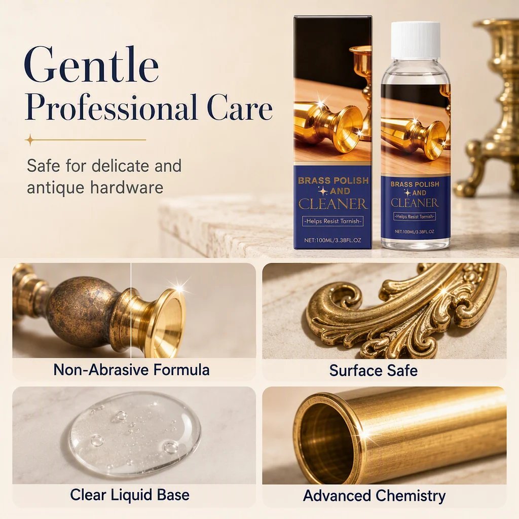 🔩 Polish & Cleaner – Removes Oxidation, Restores Shine, Gentle on Surfaces – Easy Application! 🧽