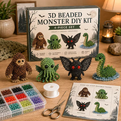 🧵✨ Creative Beaded Mini World 3D DIY Kit Collection
