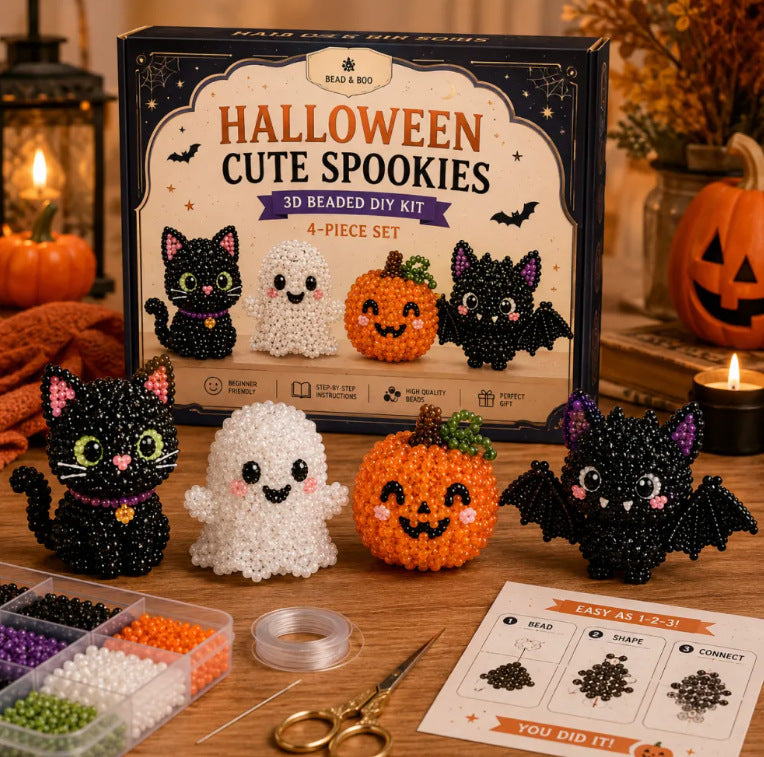 🧵✨ Creative Beaded Mini World 3D DIY Kit Collection