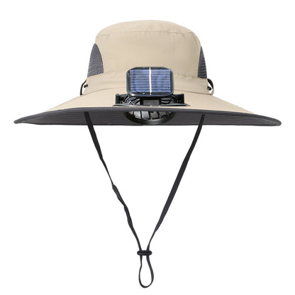 2026 New Ultralight Solar Fan Sun Hat – Lighter Than a Baseball!