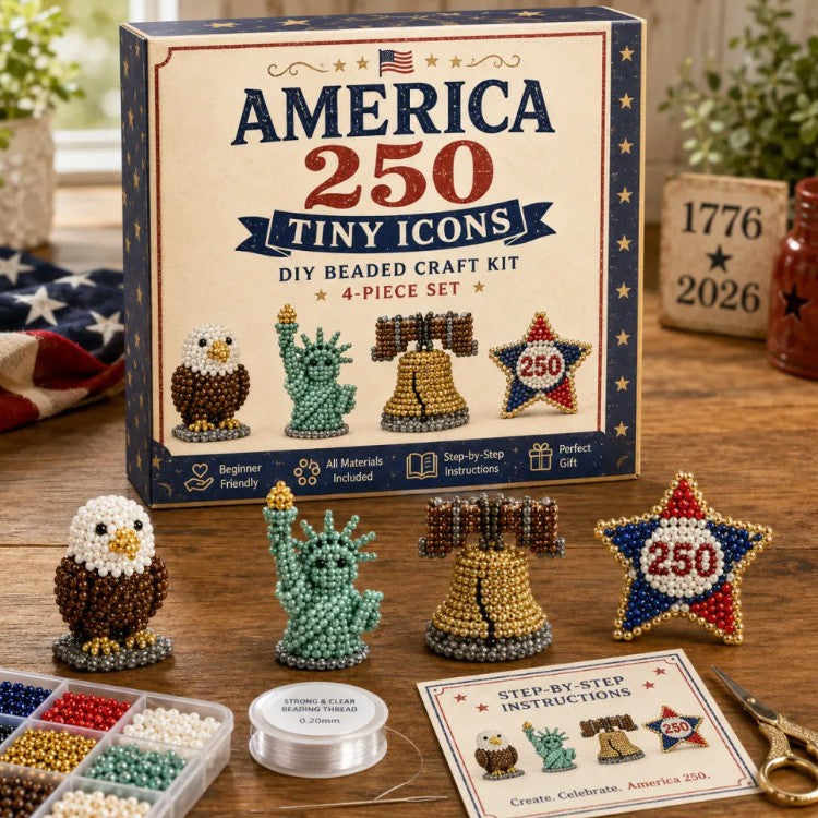 🧵✨ Creative Beaded Mini World 3D DIY Kit Collection