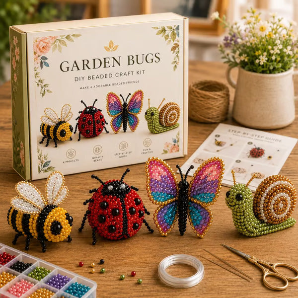 🧵✨ Creative Beaded Mini World 3D DIY Kit Collection