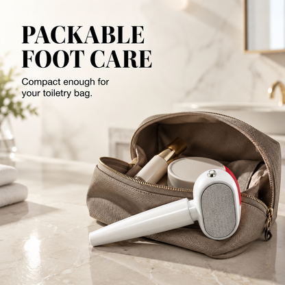 🦶Dual‑Sided Foot Callus Remover, Replaceable Stainless Steel Blade Foot Scraper