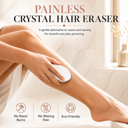 ✨ Crystal Hair Eraser – Reusable Hair Removal & Exfoliation