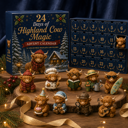 🐮 24 Days of Highland Cow Advent Calendar
