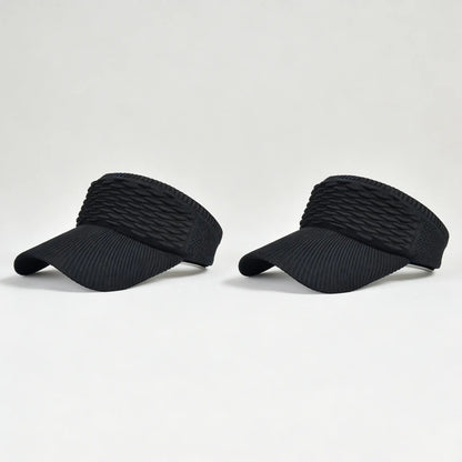Women's High Ponytail Sun Visor Hat for Sun Protection