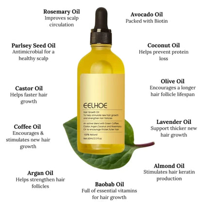 Natural Hair Growth Oil
