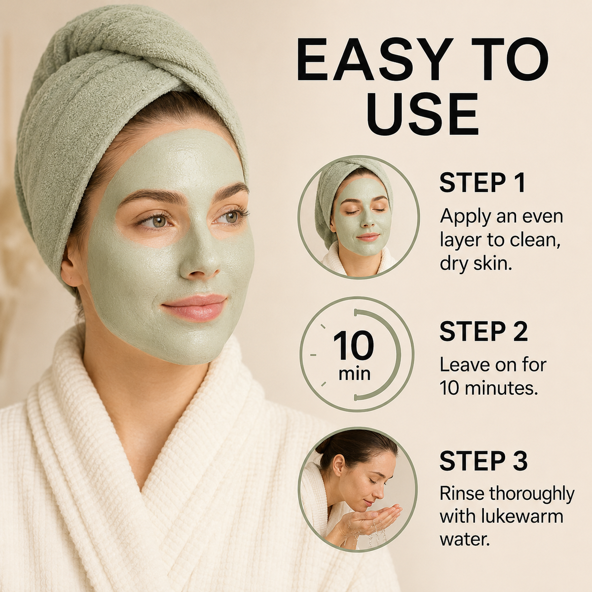 Poreless Deep Cleanse Green Tea Mask