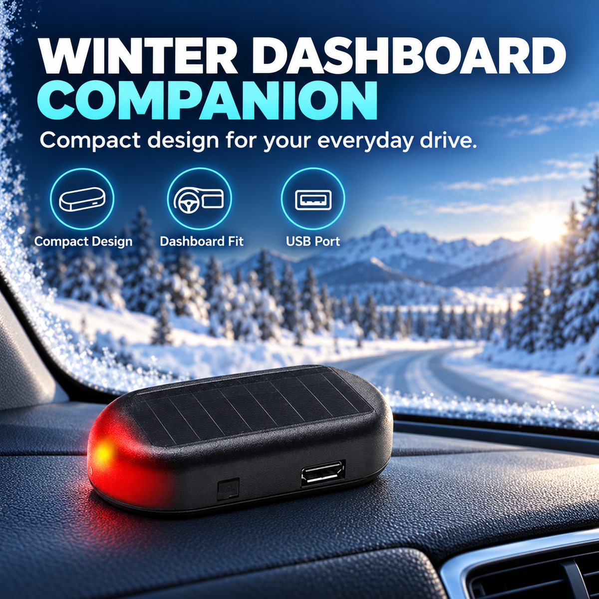 Antifreeze Electromagnetic Car Snow Removal Device