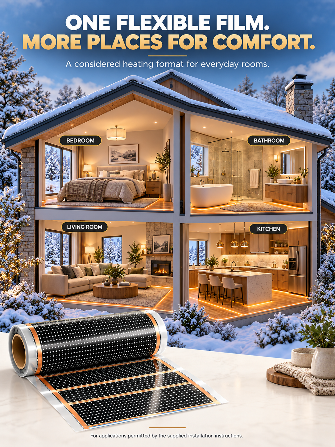 German High-Tech Graphene Wall Heater 2026