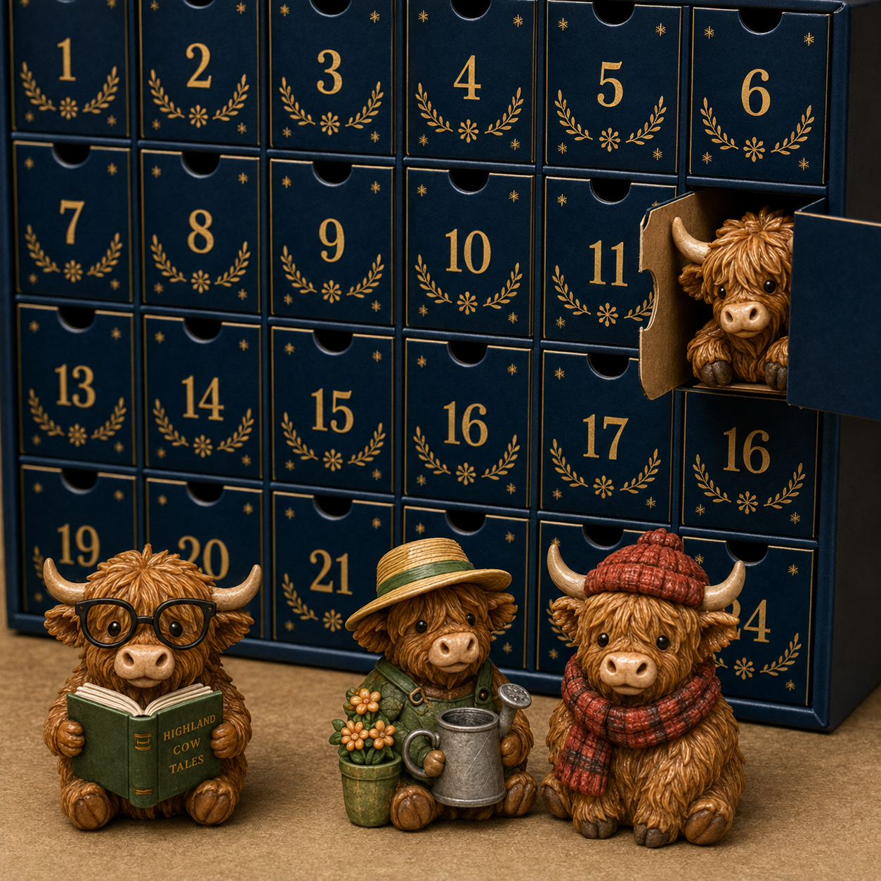 🐮 24 Days of Highland Cow Advent Calendar