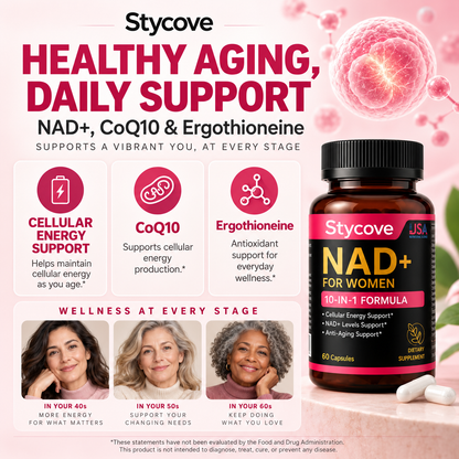NAD+ Supplements for Woman Anti-Aging,Wrinkle Defense Capsules
