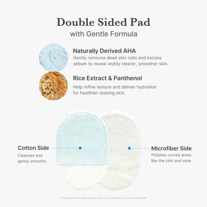 Body Gommage Exfoliating Pad 8ea for Smooth Skin