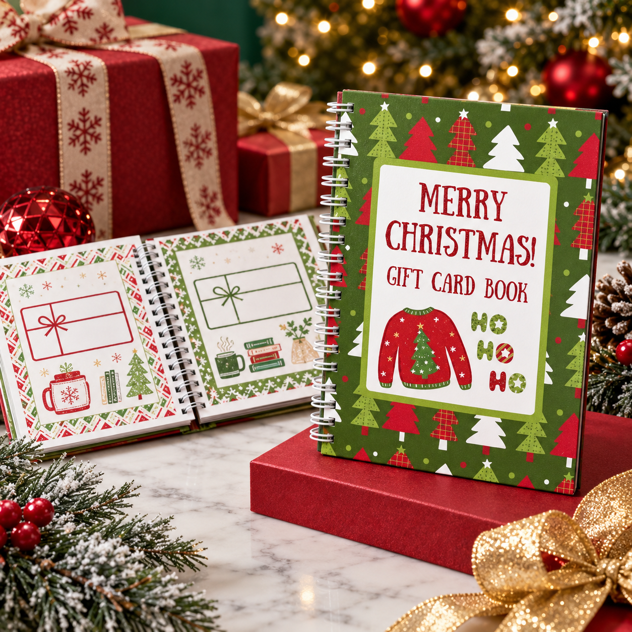 🎄Christmas Gift Card Book