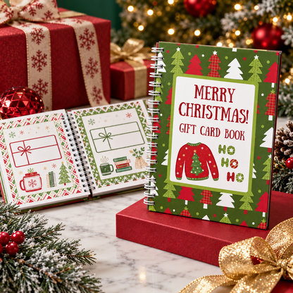 🎄Christmas Gift Card Book