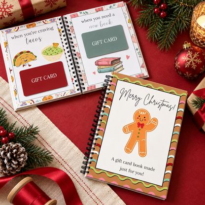 🎄Christmas Gift Card Book