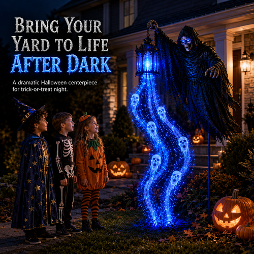 💀Halloween Soul Harvester Animated Garden Light