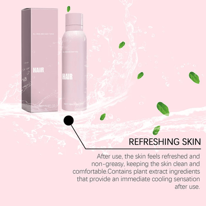Hair Identifier Spray For Face Shaving Skin Body