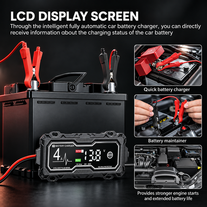 GBX155 4250A Jump Starter – 10L Gas/8L Diesel, Smart Charger & Power Bank