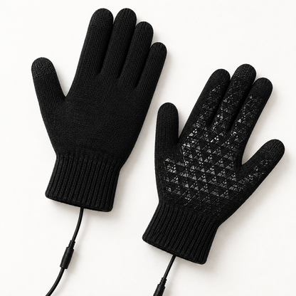 USB-Heated Winter Gloves – Warm & Touchscreen-Friendly