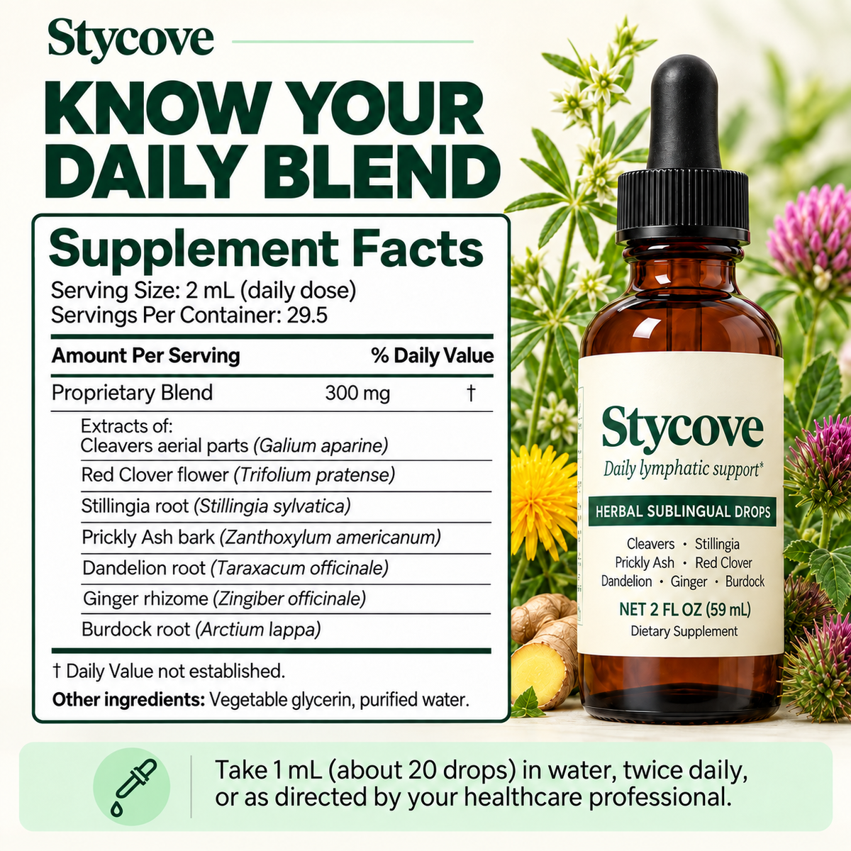 Stycove Herbal Sublingual Drops