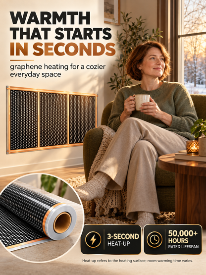 German High-Tech Graphene Wall Heater