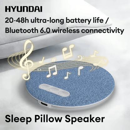 HYUNDAI S1 Ultra-Thin Bluetooth Pillow Speaker-Bone Conduction Technology