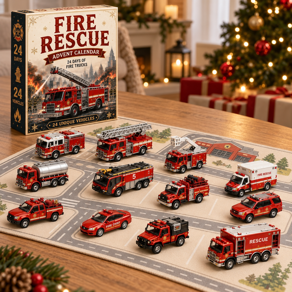 🚒Fire Rescue 24-Day Advent Calendar