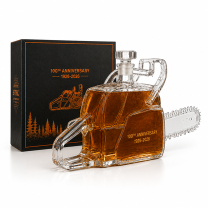 100th Anniversary Whiskey Bottle